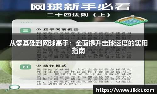 从零基础到网球高手：全面提升击球速度的实用指南